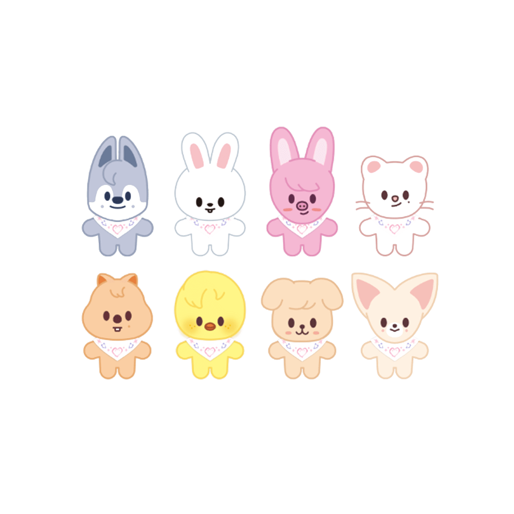 42▢SKZOO ぬいぐるみ 10cm 8種 コンプ セット KM0516-13 Box Only