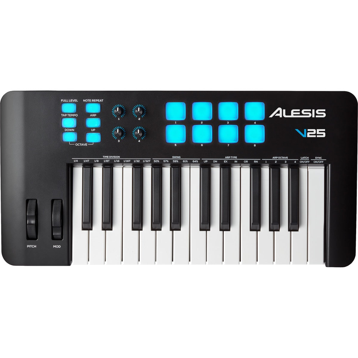 Alesis V25 MKII 25-Key USB-MIDI Keyboard Controller – Kraft Music