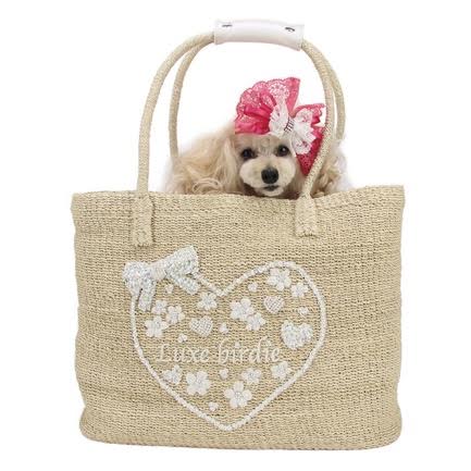 ナチュールキャリー【小型犬キャリーバッグ】 【Luxe birdie】リュクス