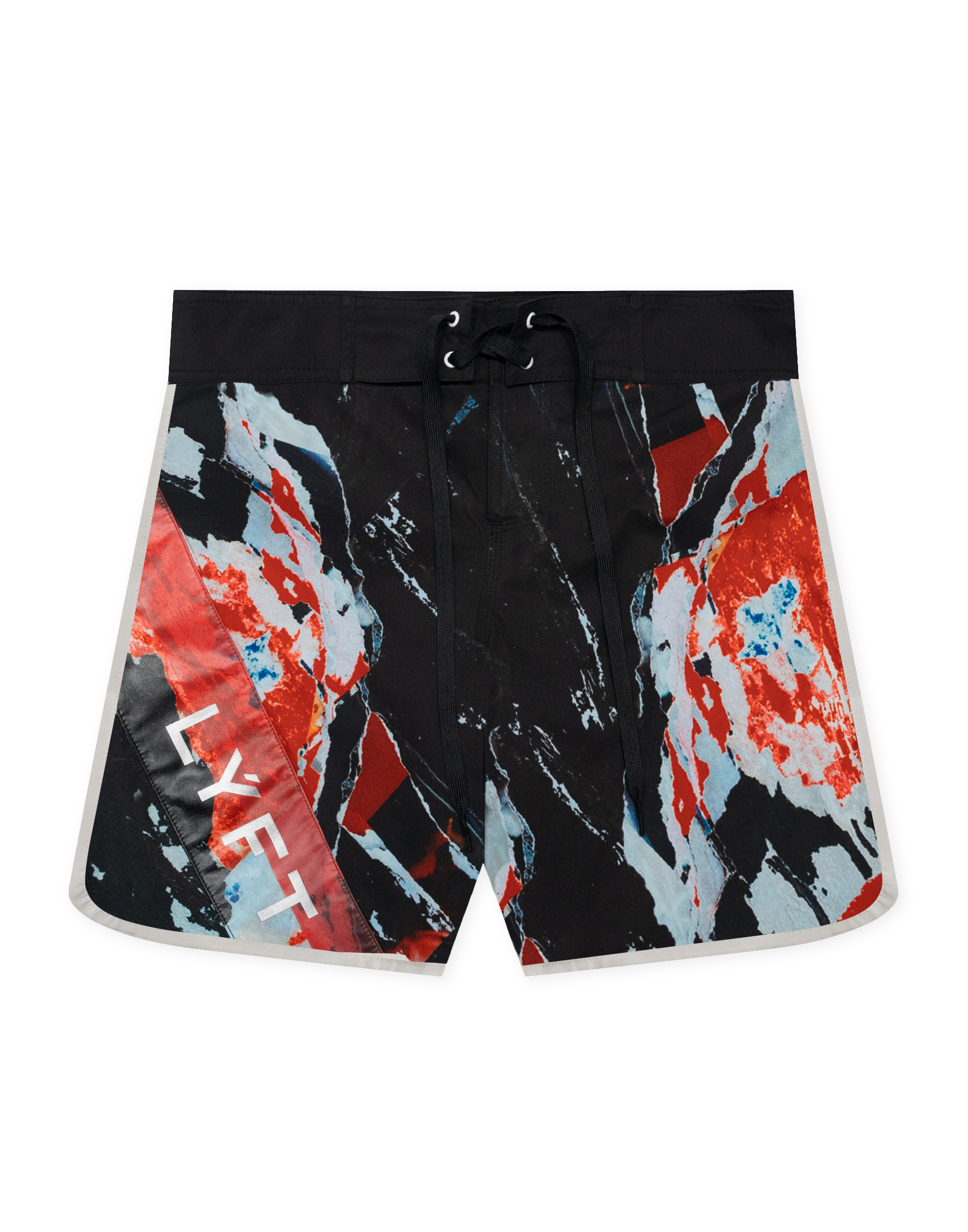 LÝFT Original Graphic Stage Shorts - Ryo Terashima Type - Red