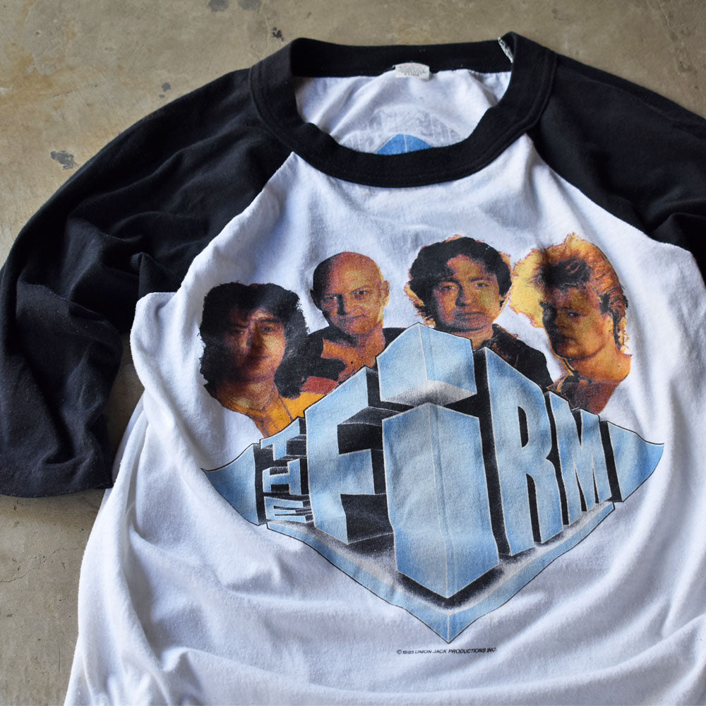 80's THE FIRM ラグランスリーブ バンドTシャツ USA製 240420