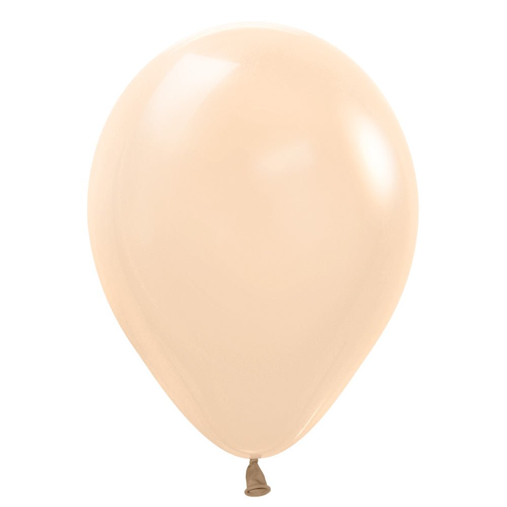 11 Inch Sempertex Matte Malibu Peach Latex Balloons 53531 - LA