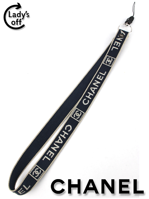 シャネル [ CHANEL ] 05P スポーツライン ネックストラップ ネイビー