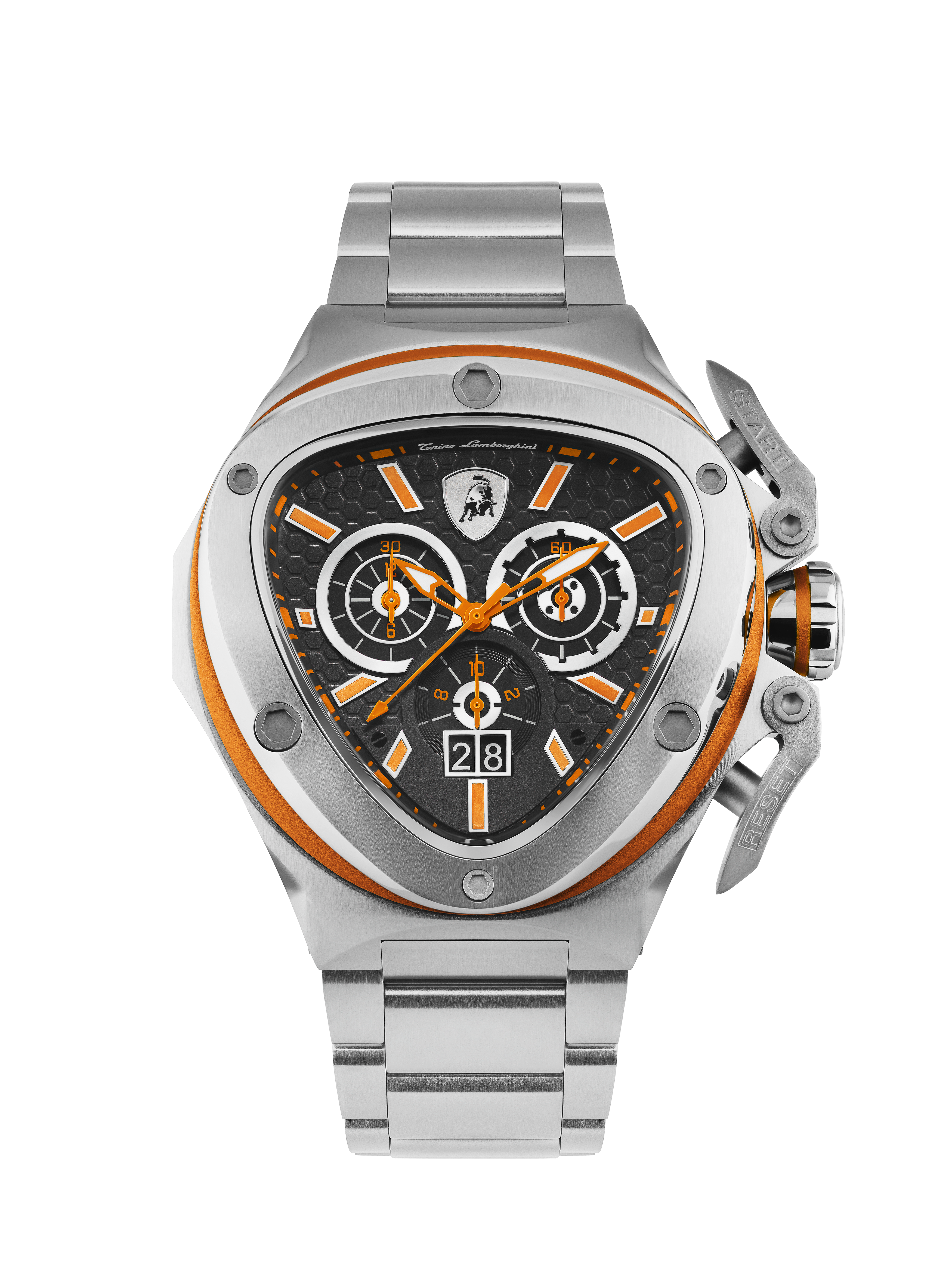 Spyder X Silver / Orange – TONINO LAMBORGHINI
