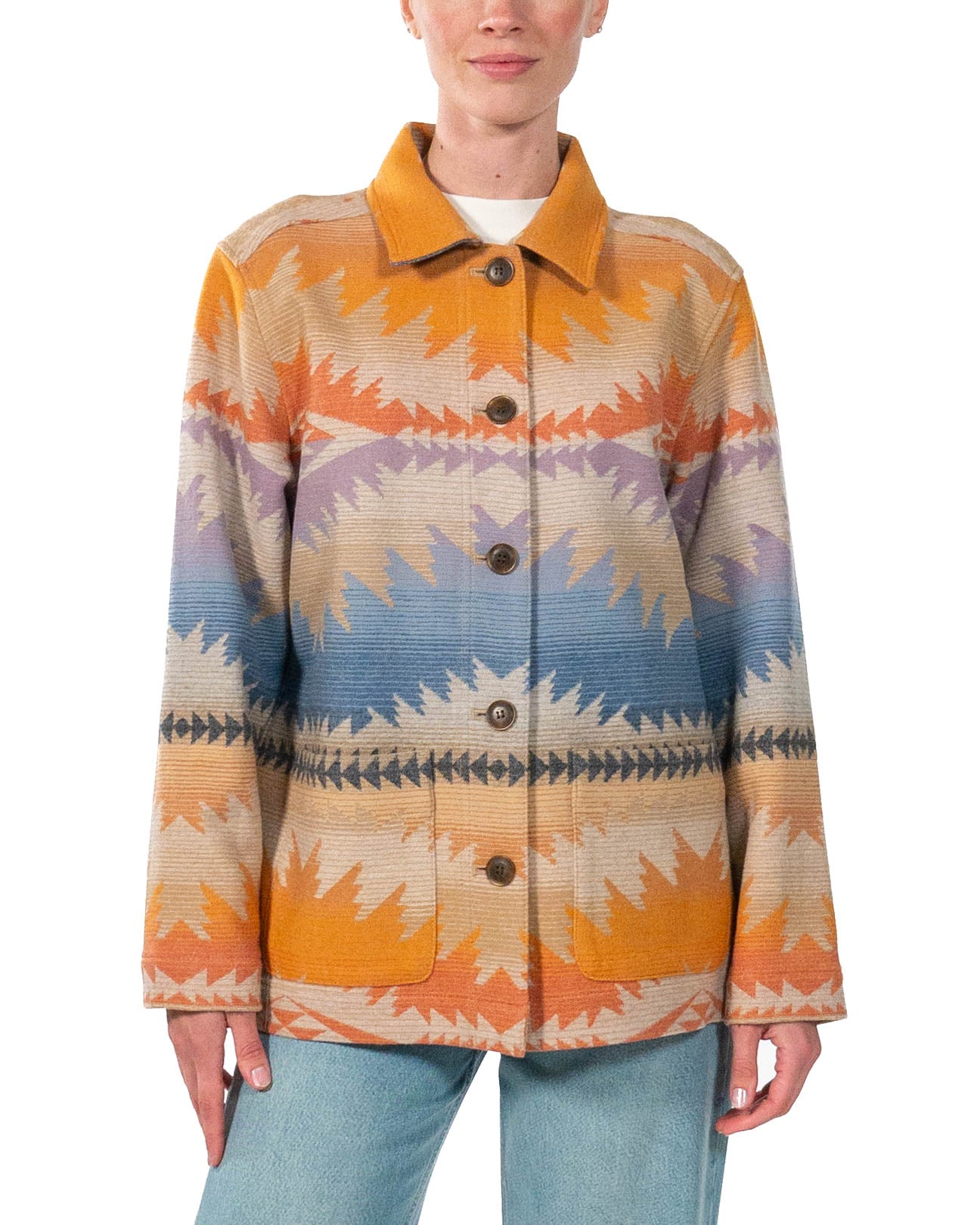 Pendleton Women's Sunset Pass Jacquard Coat – Leanin' Pole Arena