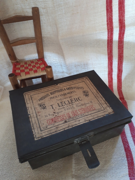 フランス アンティークボックス Maurice Leclerc レア アンティーク