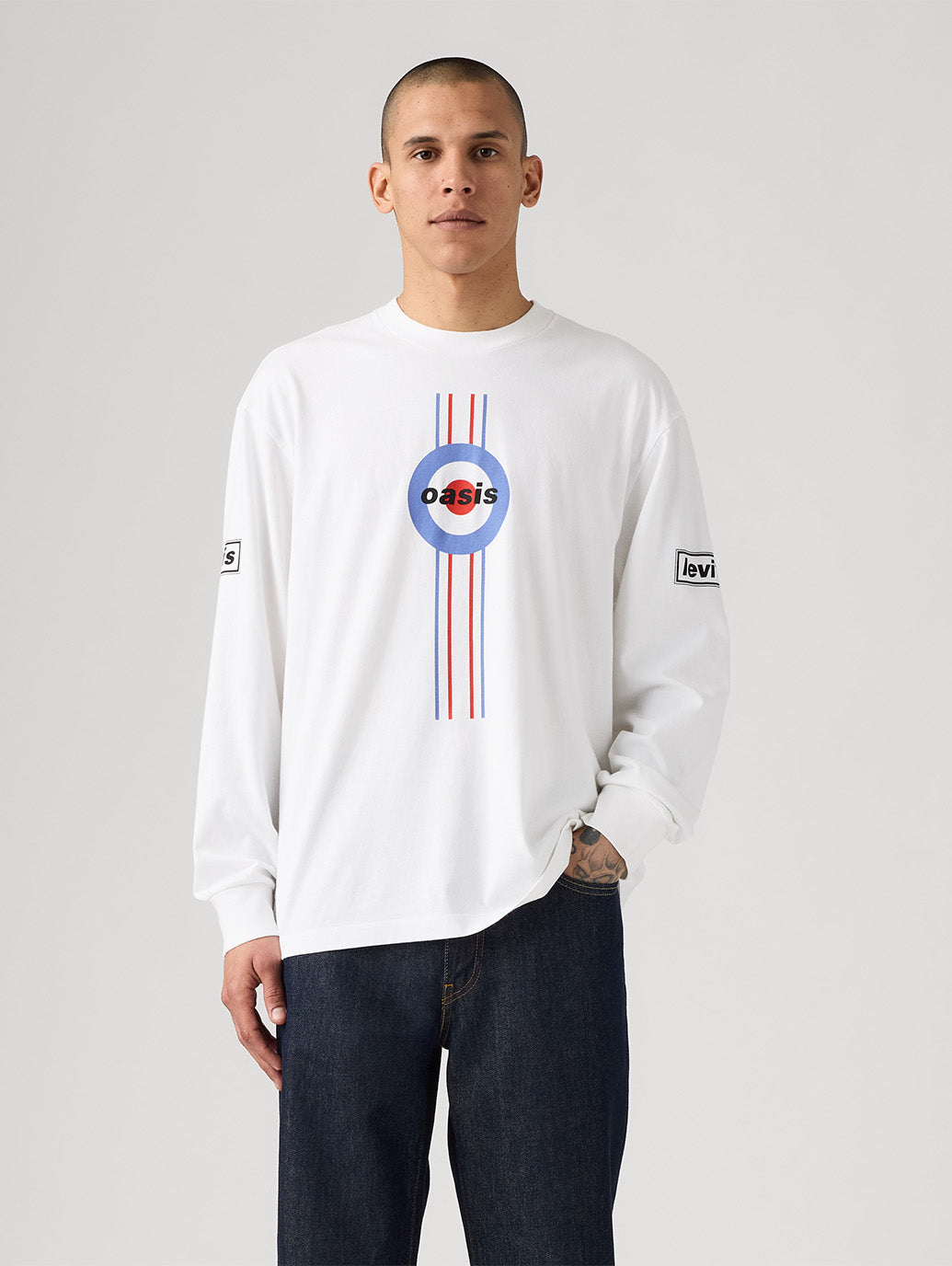LEVI'S® x OASIS MOD ロングスリーブバンドTシャツ – リーバイス®公式