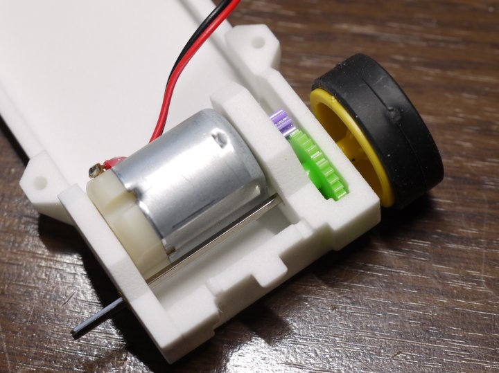 ミニ四駆型ラジコン3号の組み立て - 滴了庵日録