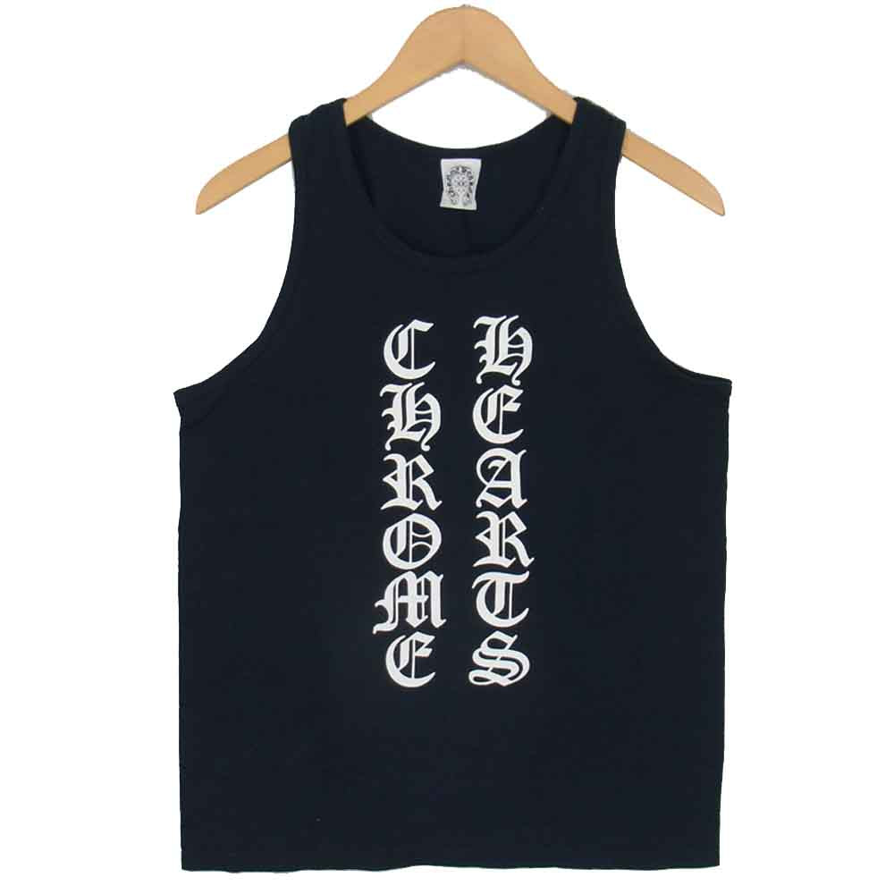 Chrome Hearts クロムハーツ タンクトップ ブラック Lサイズ CHROME