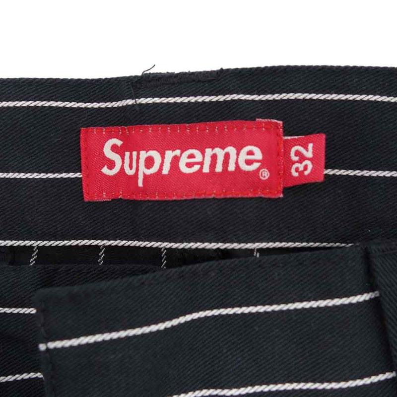 21SS Supreme シュプリーム Stripe work pants