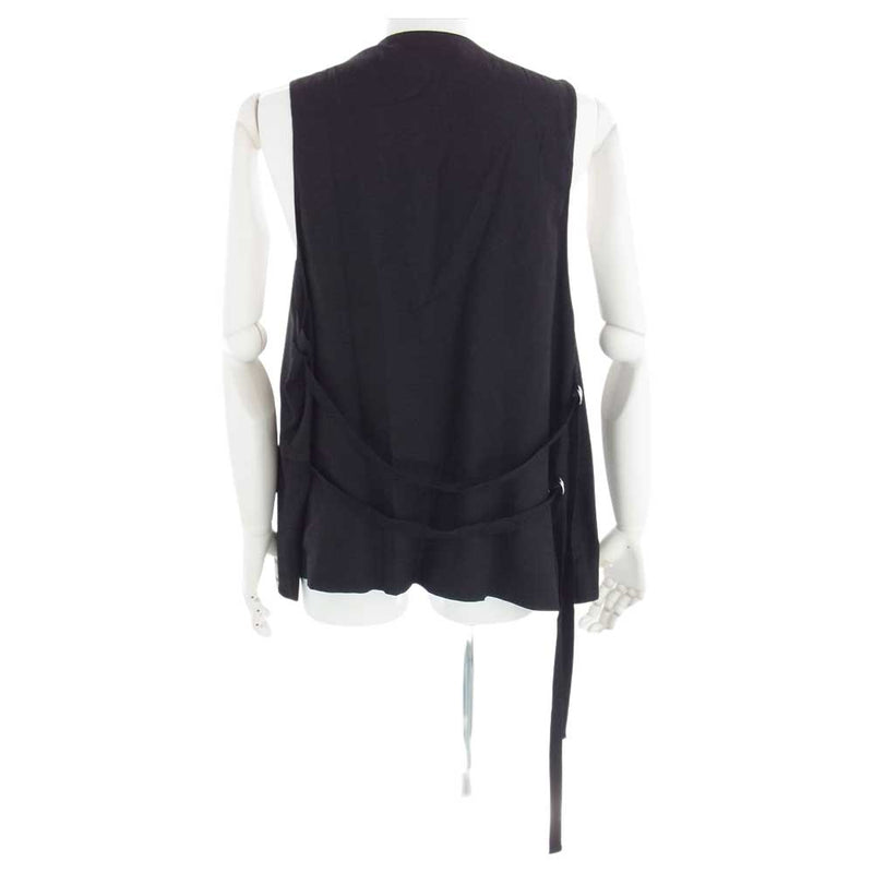 ANN DEMEULEMEESTER 2010AW フード付きジレ ANN DEMEULEMEESTER 2010AW