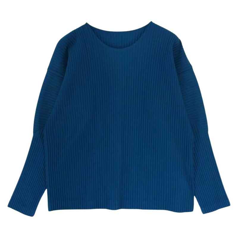 美品 オムプリッセイッセイミヤケ プリーツ カットソー homme plisse