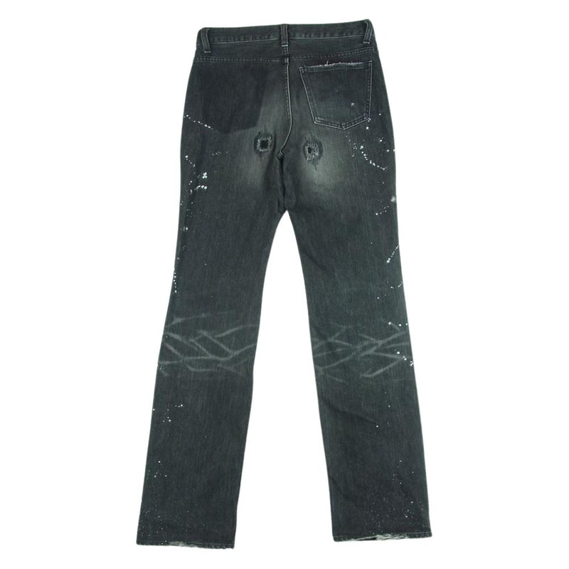 01AW STANDARD期 旧タグダメージジーンズグランジデニム宮下貴裕