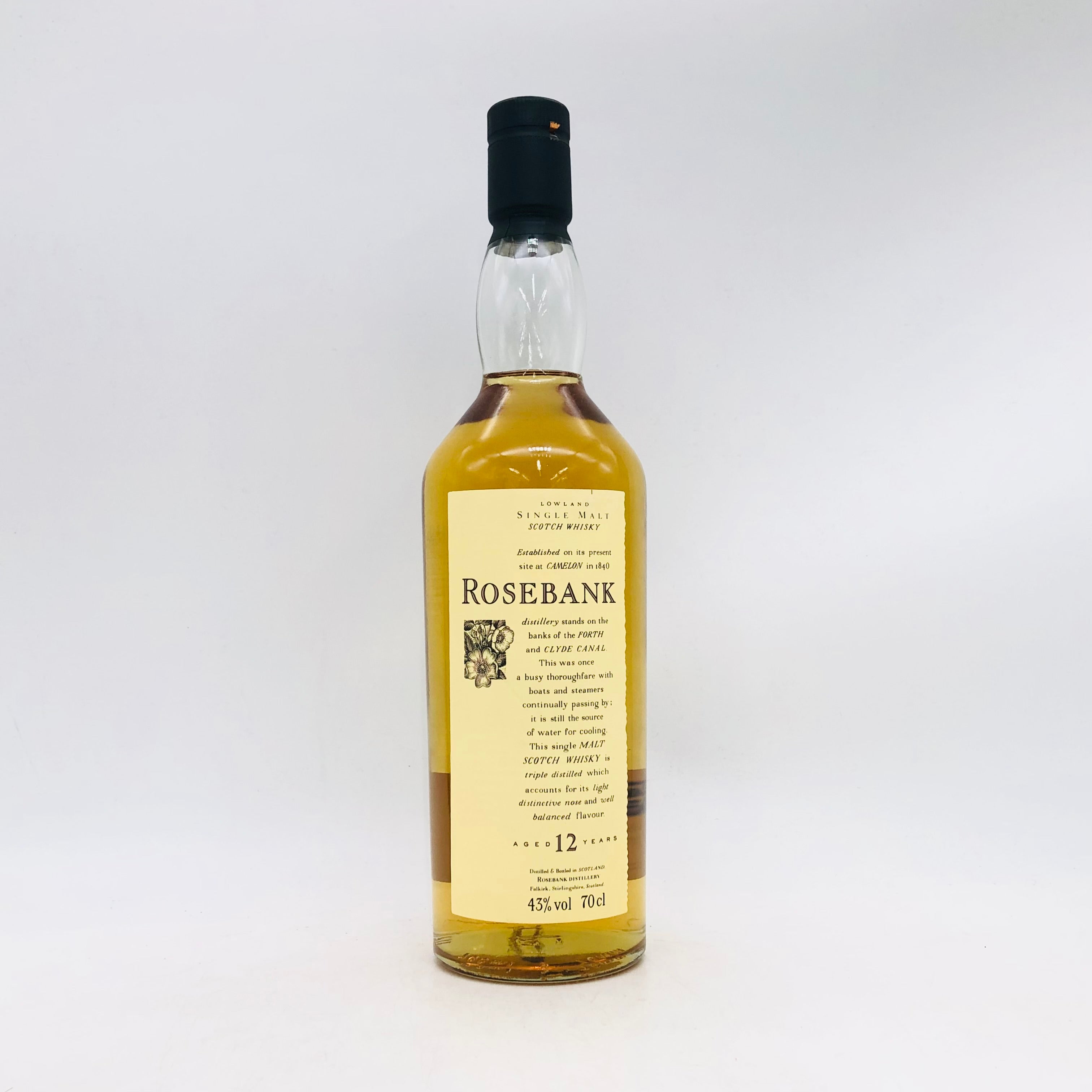 ROSE BANK ローズバンク 12年花と動物 700ml 43% – お酒の通販なら