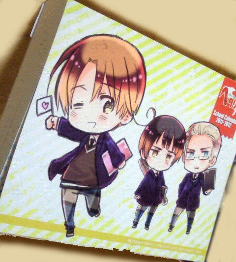 ヘタリア スクールカレンダー 2012-2013 ヘタリア スクールカレンダー