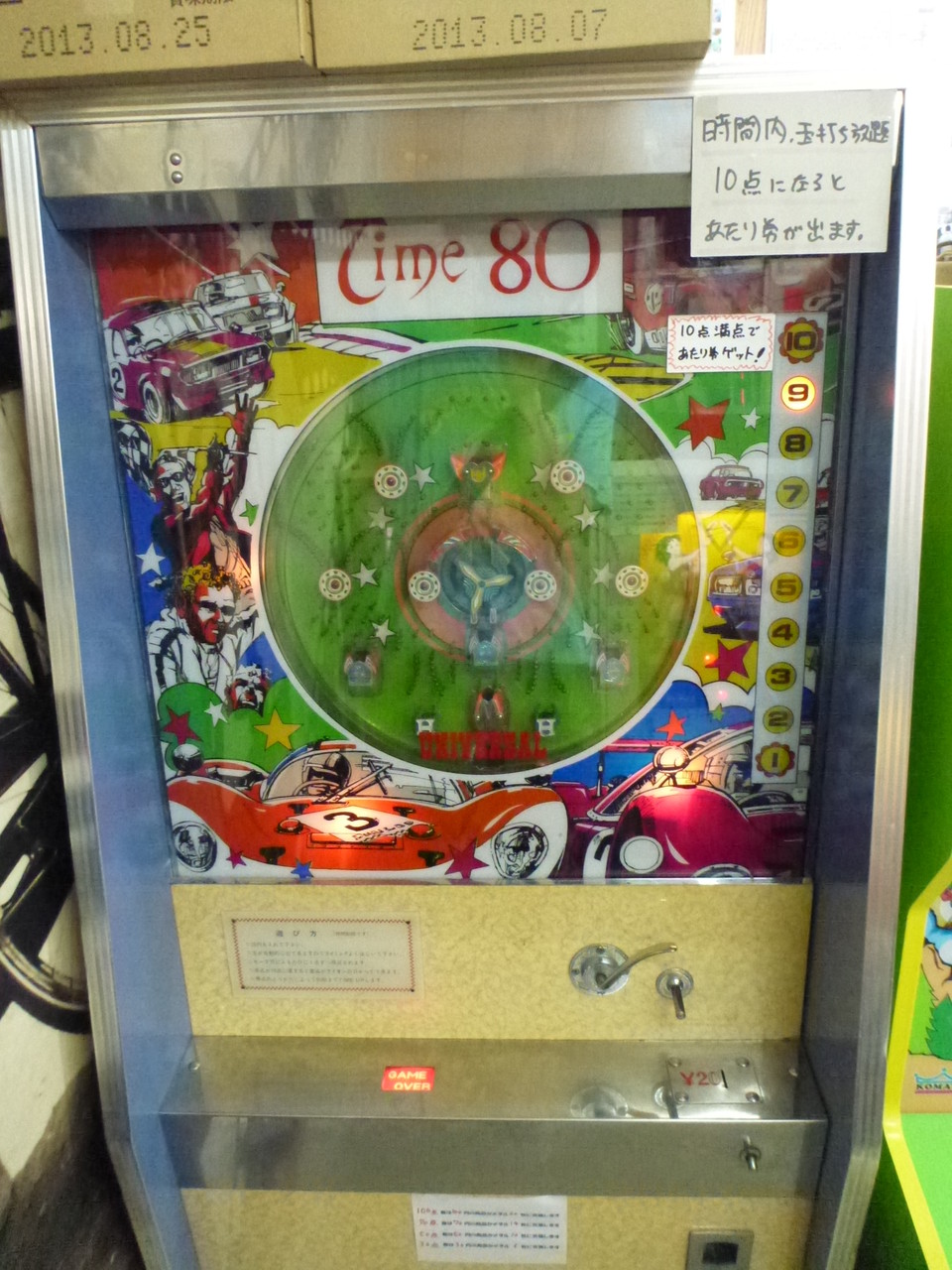 駄菓子屋 10円ゲーム【サーカス】昭和レトロ メダル アーケード 筐体