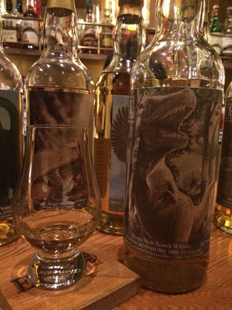 ボウモア 15年 2000-2015 スリーリバース ダイナソー 58.7% : くりりん