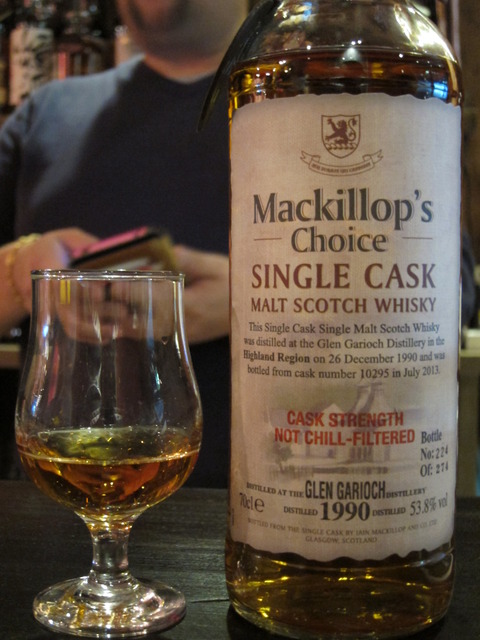 グレンギリー 23年 1990-2013 マキロップチョイス 53.8% : くりりんの