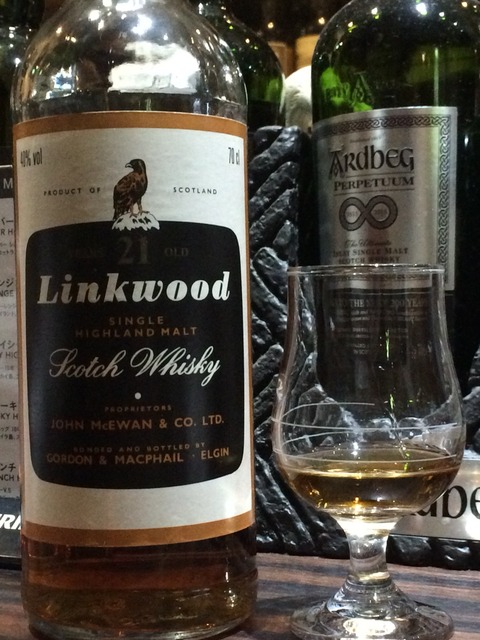 リンクウッド 21年 GM 蒸留所ラベル 1990年代流通 40% : くりりんの