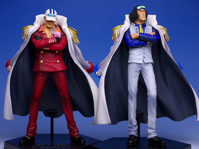 ワンピース THE出航 海軍三大将 フィギュア 赤犬 青キジ 黄猿 計36個