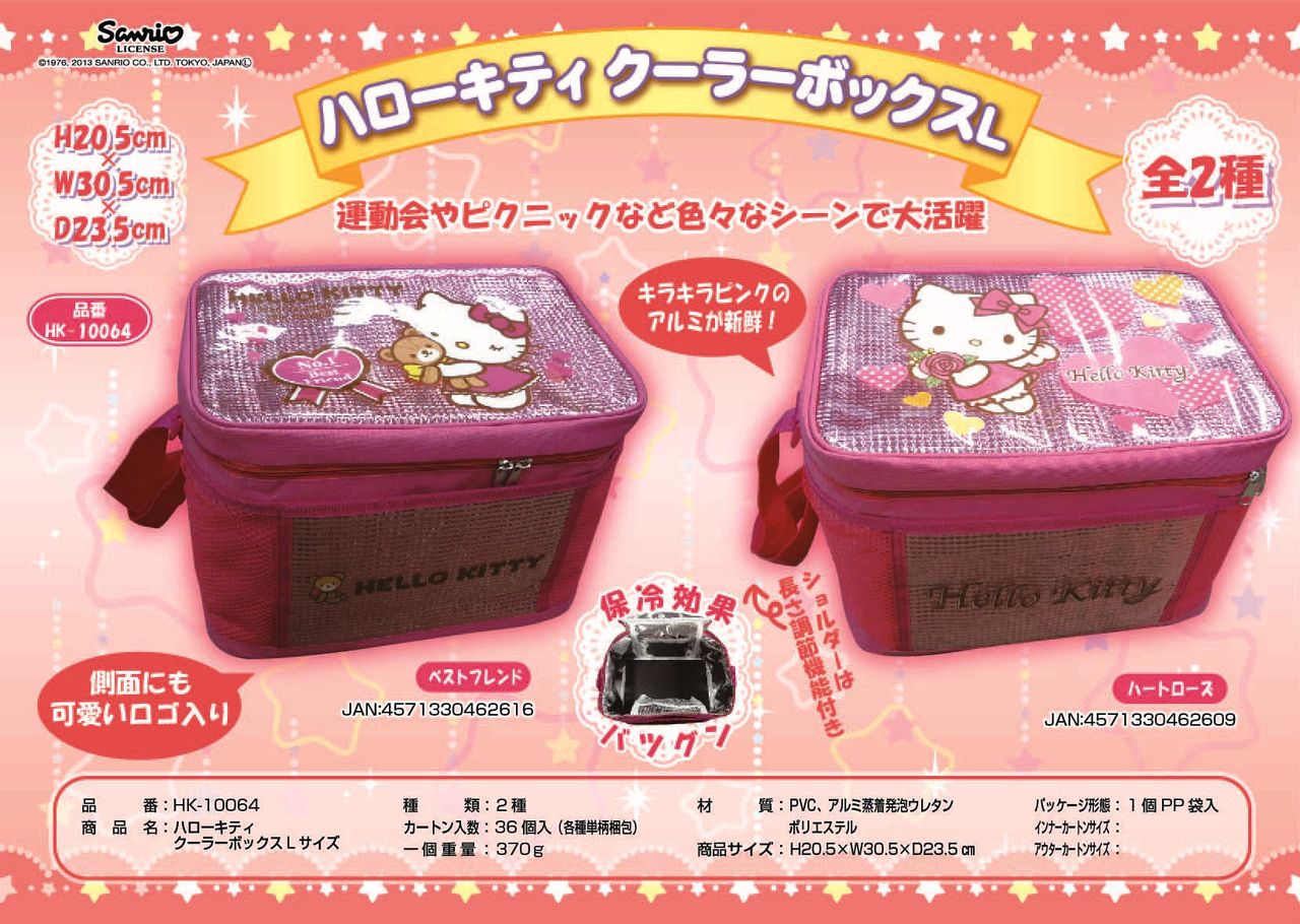 年代物 未使用品 Hello Kitty フードケース 収納ボックス ピンク