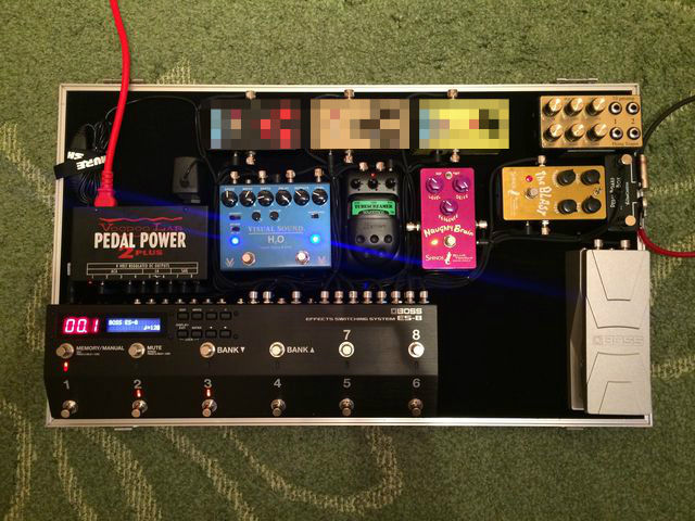 BOSS ES-8 エフェクターボード