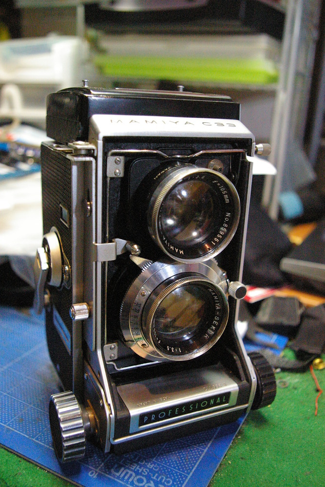 MAMIYA C33 二眼レフカメラ 未確認 Mamiya C33 二眼レフカメラ