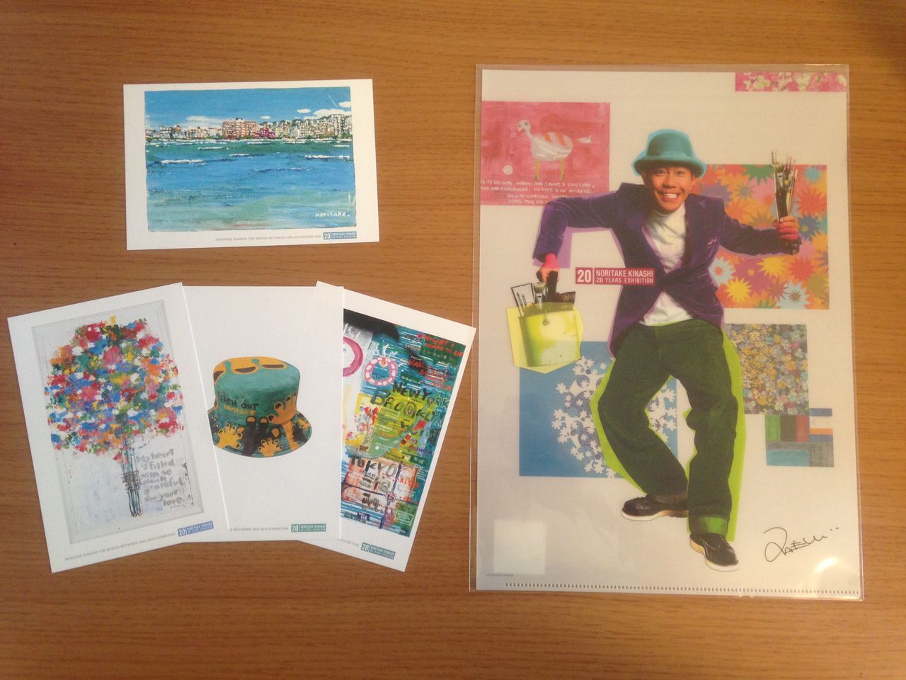 木梨憲武 直筆色紙「 仮面ノリダー 」 木梨憲武 直筆色紙「 仮面