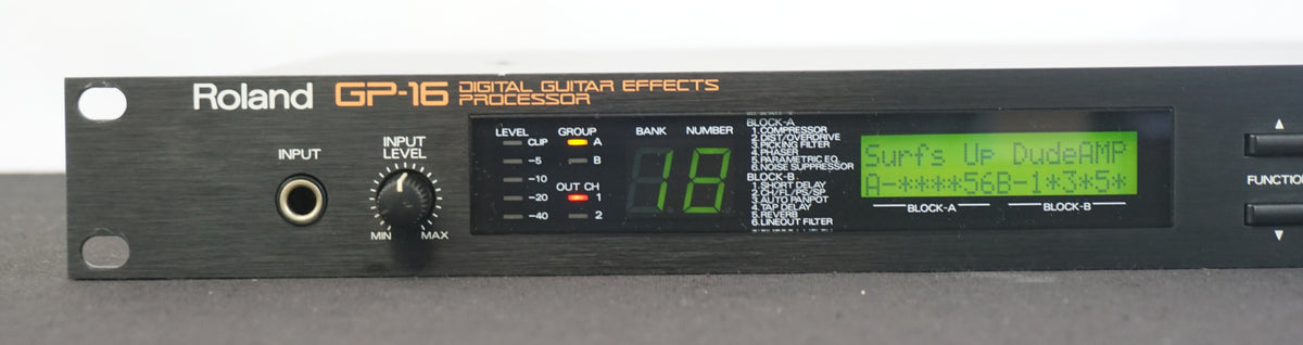 Roland GP-16 Digital Guitar Multi Effects Processor - 100V – LOFI