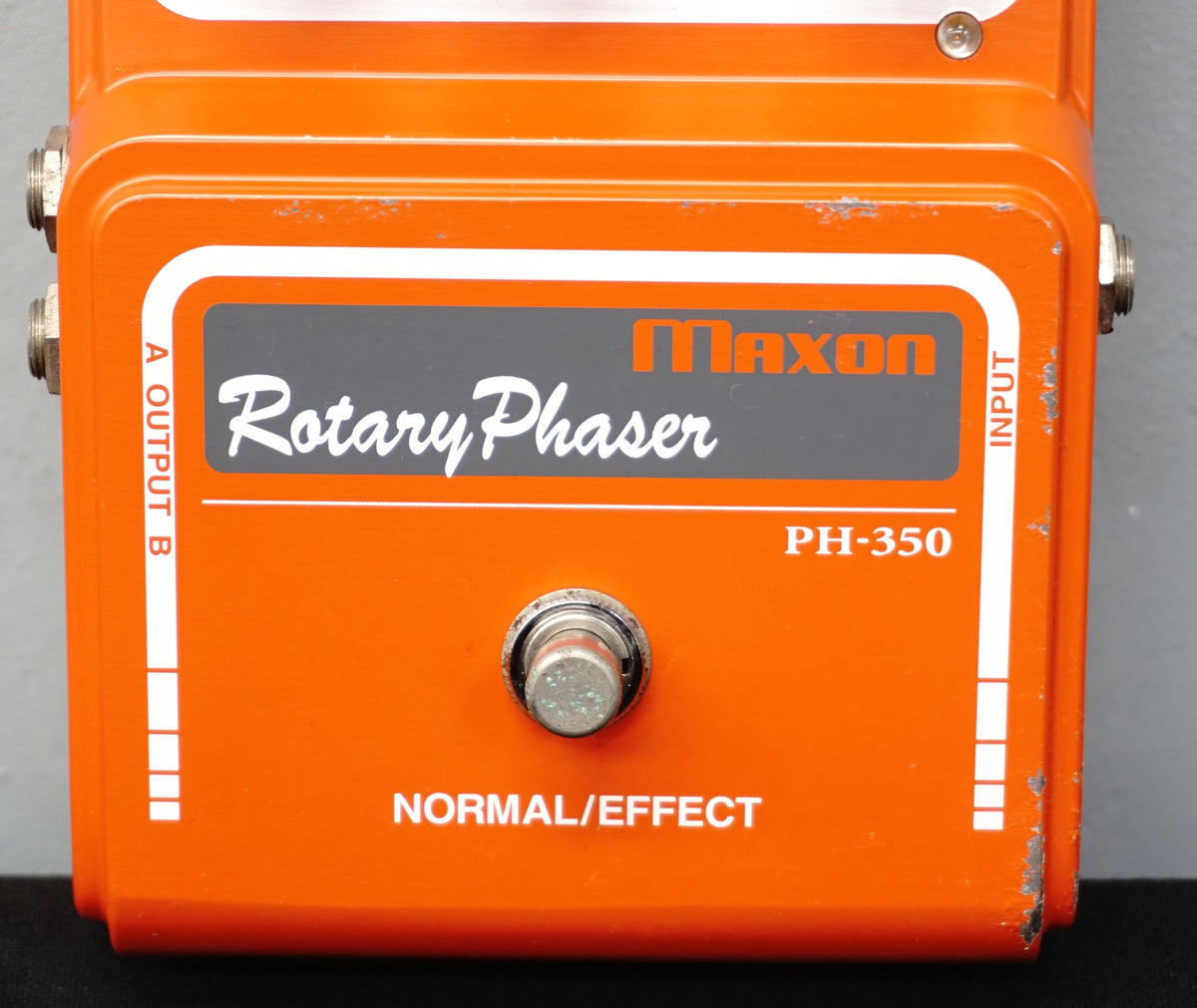 Maxon Rotary Phaser PH-350 80's Orange Electric Guitar Effects