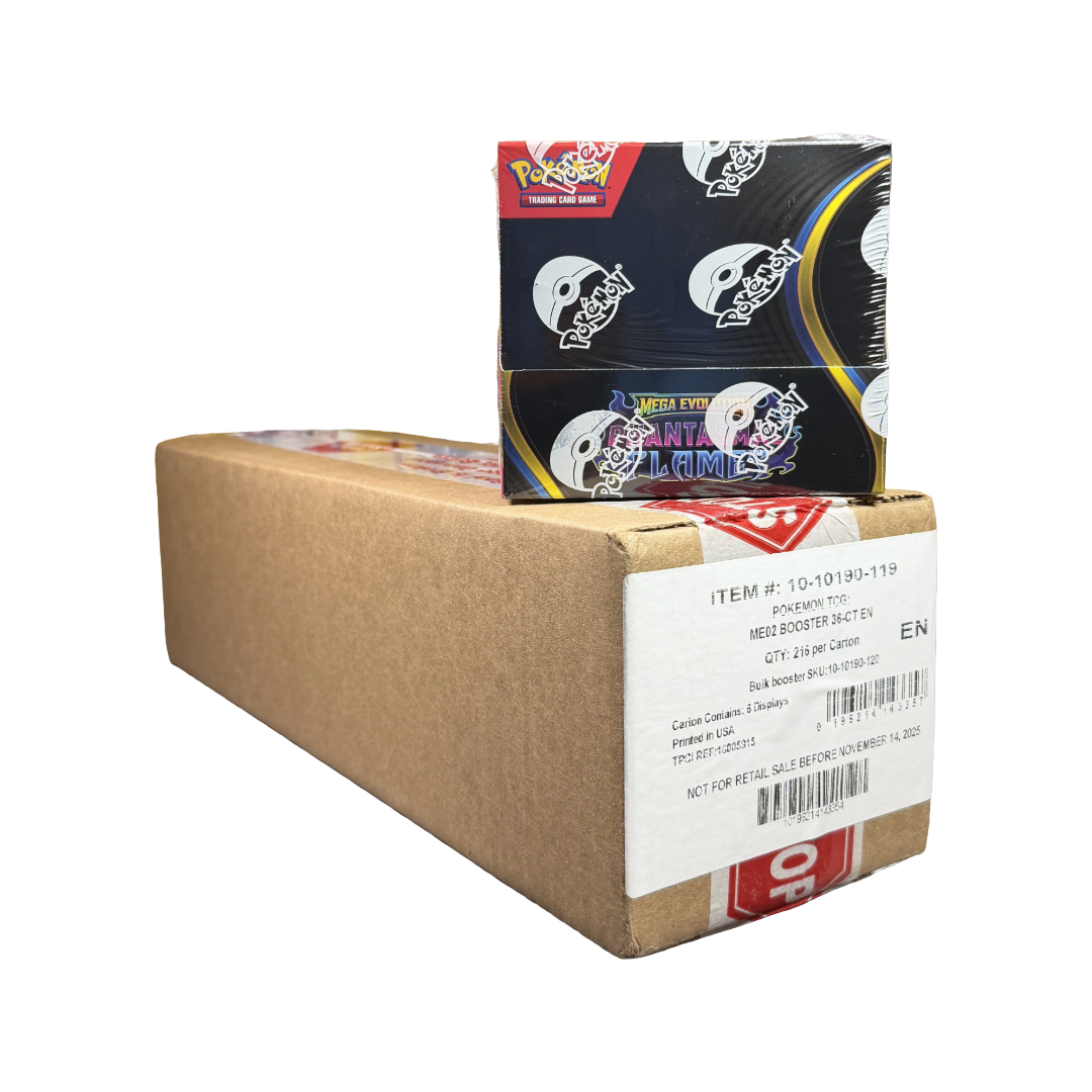 ME Phantasmal Flames Booster Box Case – Loose Packs Trading Co.
