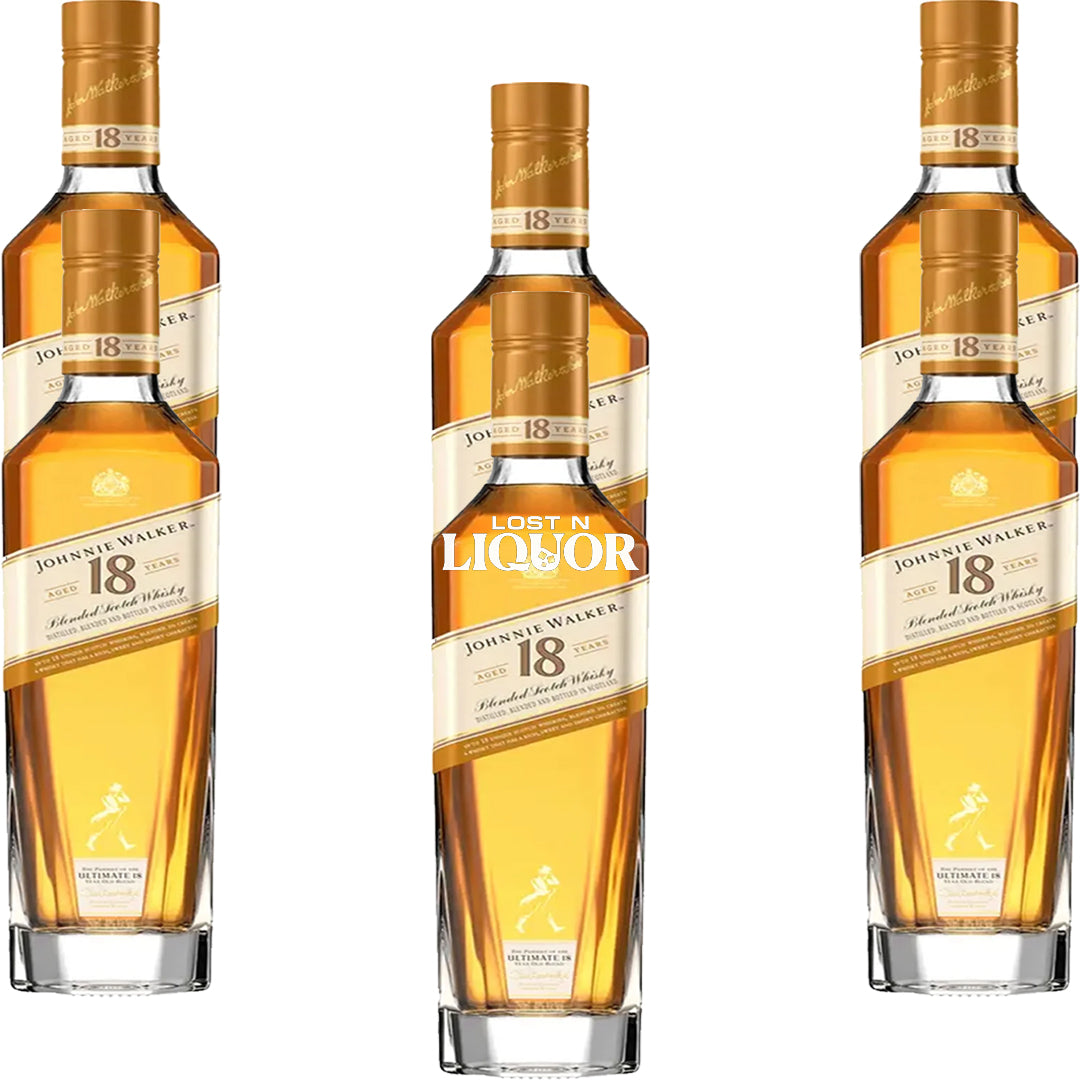 Johnnie Walker 18 Year Blended Scotch Whisky – Lost N Liquor