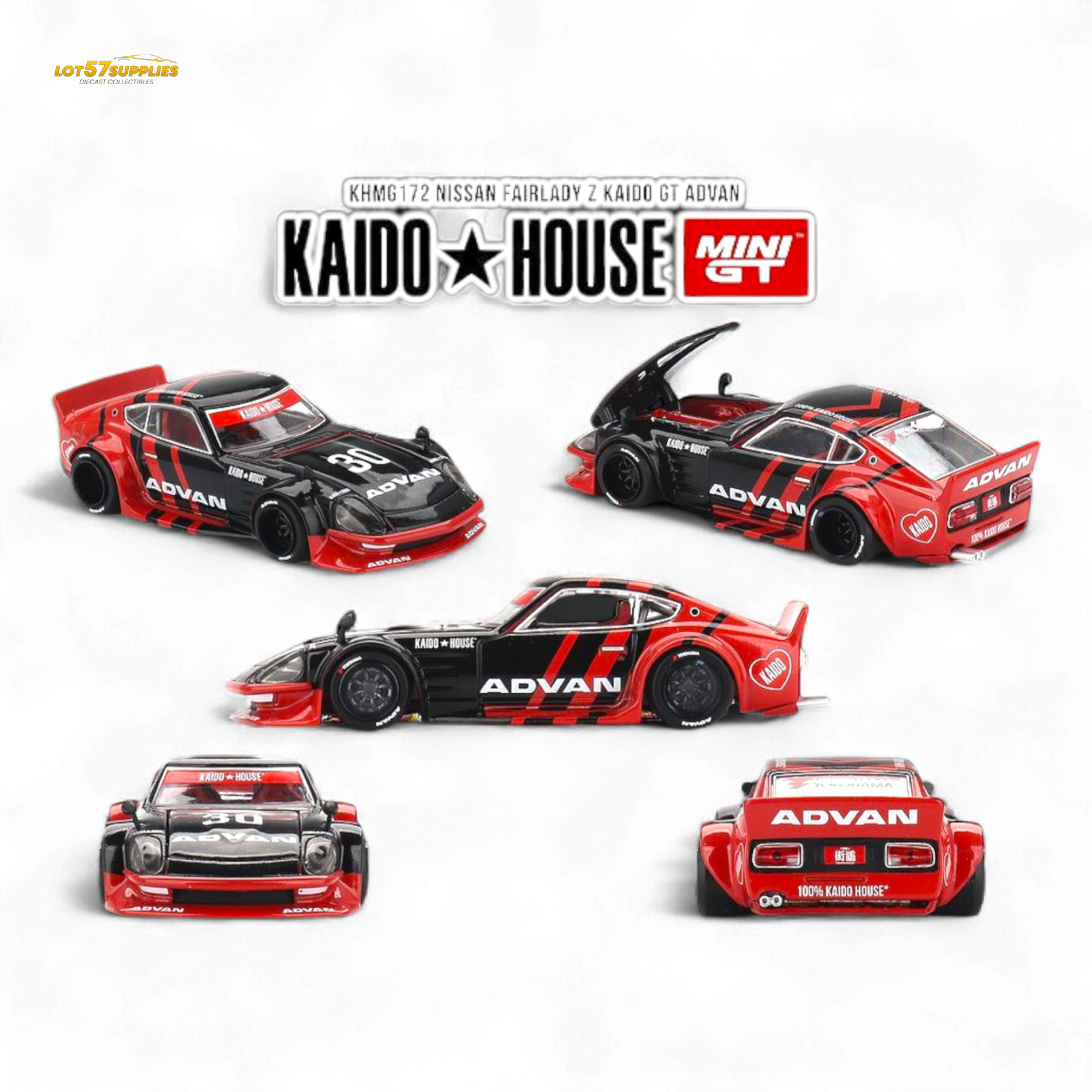 Mini GT Nissan Fairlady Z Kaido House 1:64 Diecast | LOT57 Supplies