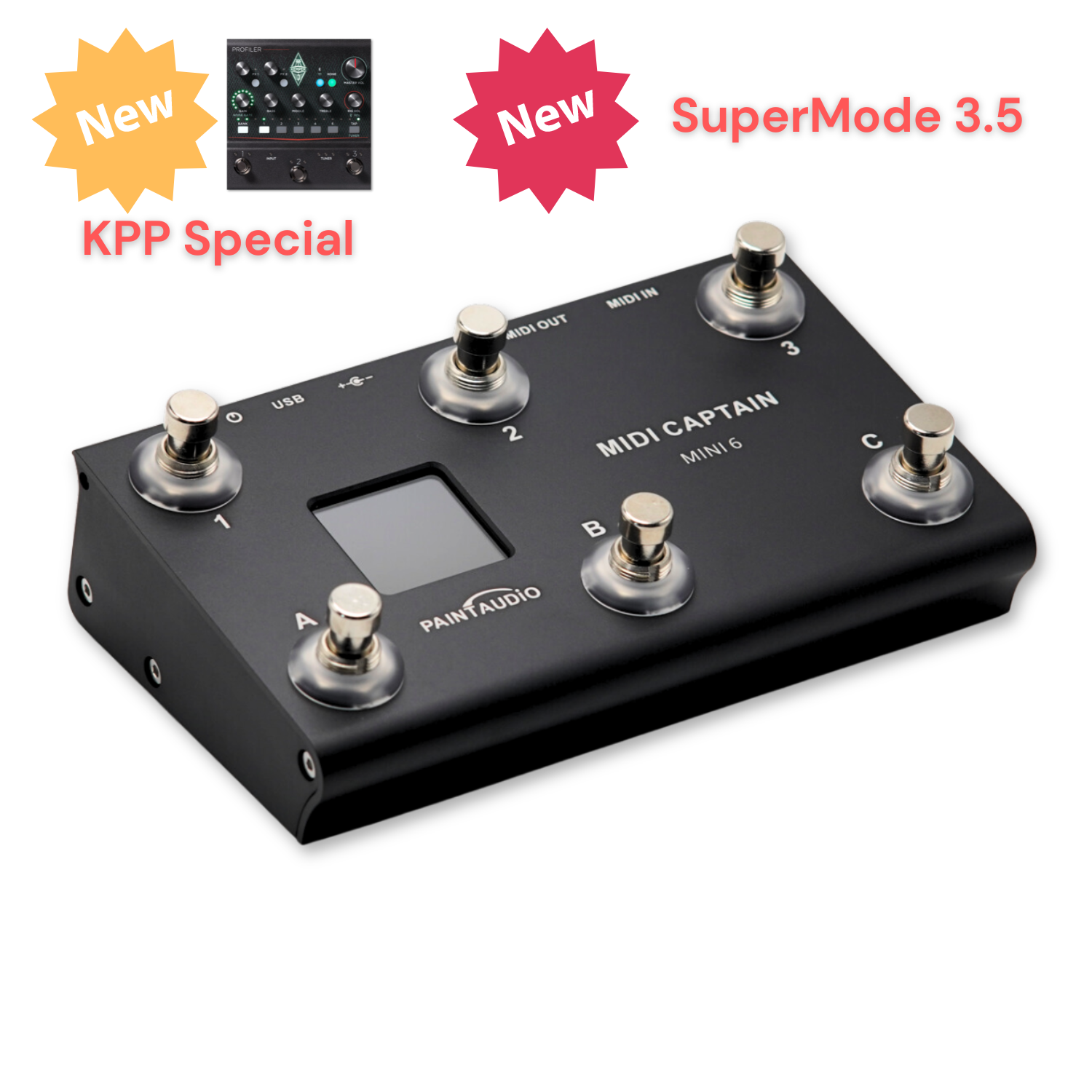 MIDI CAPTAIN MINI6 MIDIコントローラー Amazon | 【国内正規品