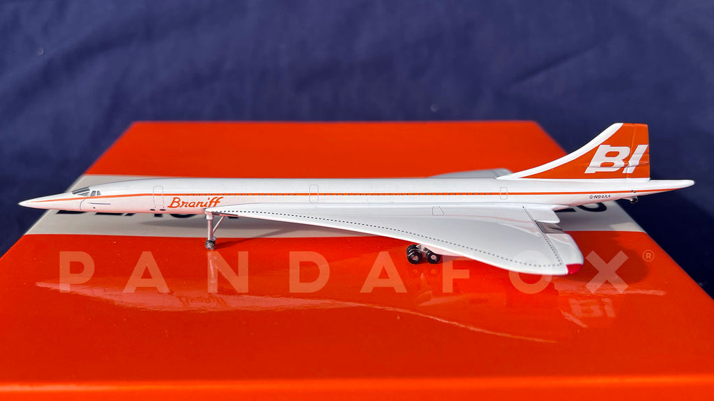 航空機・ヘリコプター Jet-X 1/400 Concorde BRANIFF Chrome Jet-X 1