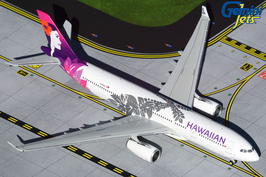 Hawaiian Airlines Airbus A330-200 N388HA GeminiJets GJHAL1929