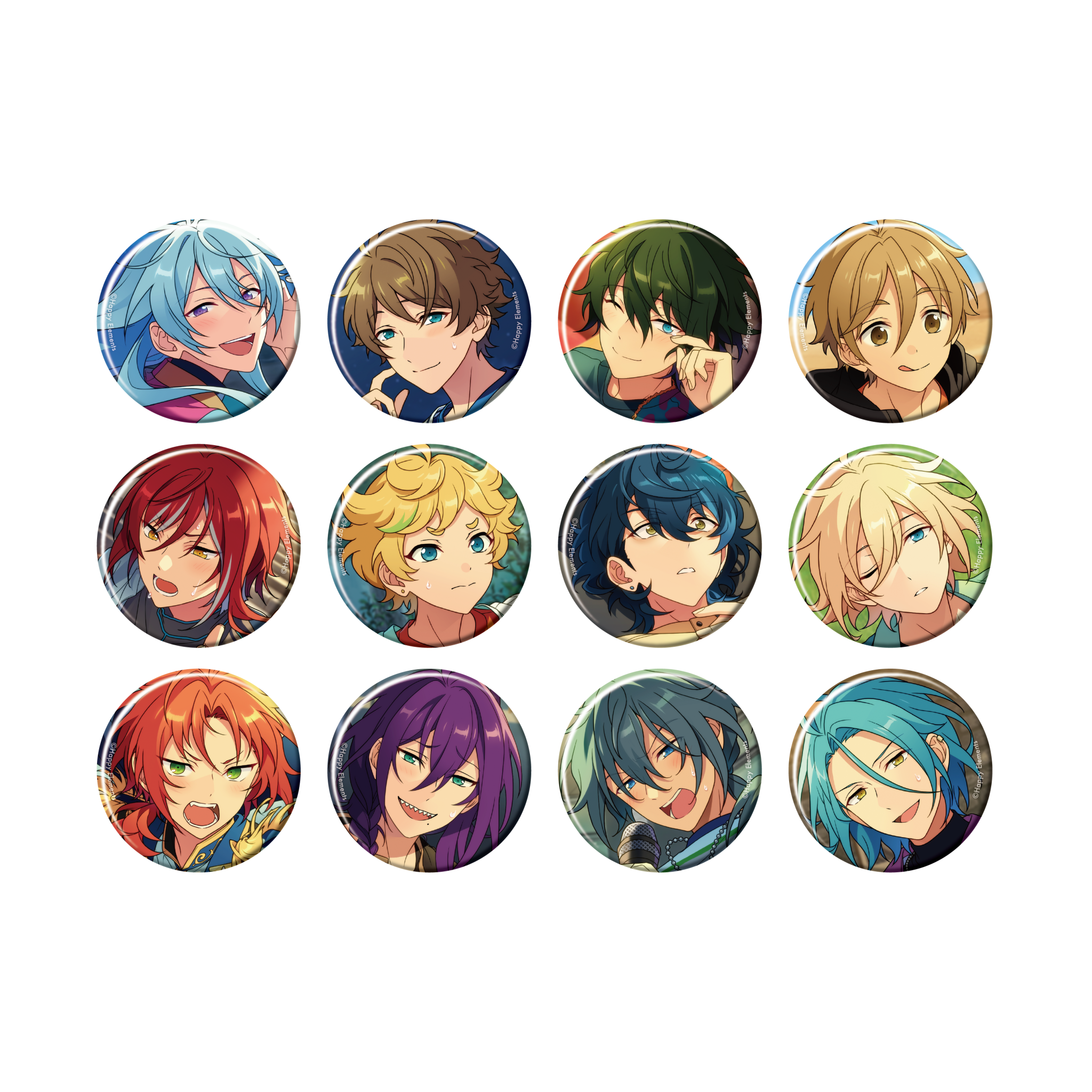 月永レオ あんスタ コレクション缶バッジ 2025 Jun Casual 50個 月永