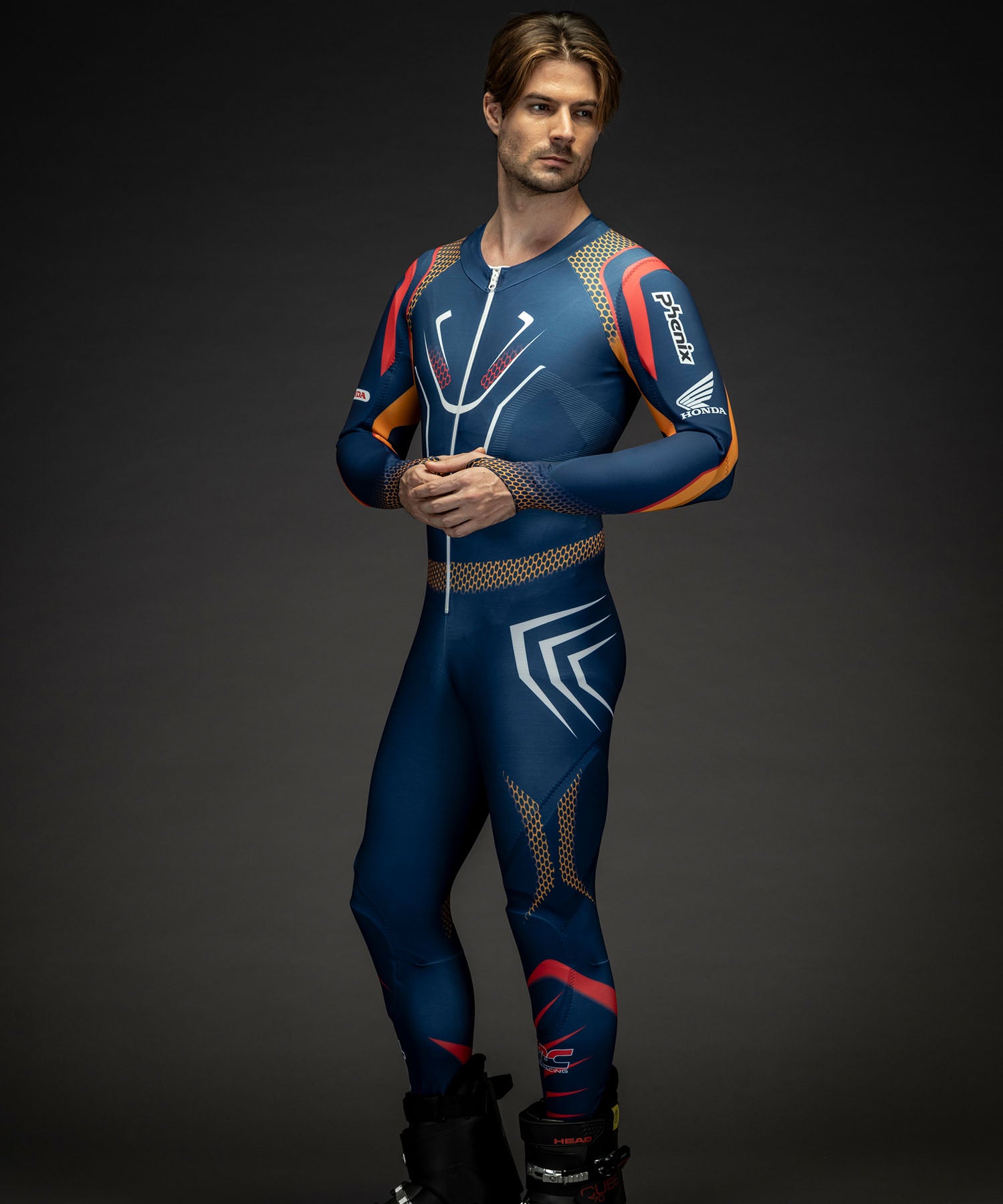 UNI】HONDA One Piece Racing Suit レーシングスーツ スキーウェア