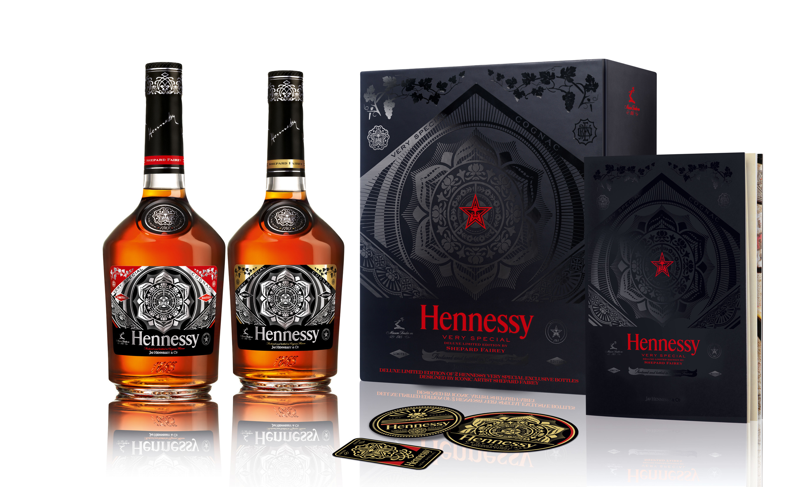 Shepard Fairey Adds Signature Art to Hennessy V.S Limited Edition