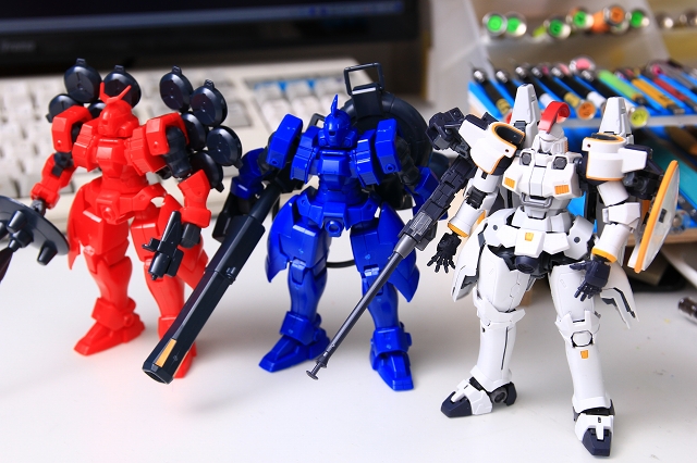 RGトールギスIII &HGヴァイエイト、メリクリウスセット HG ヴァイ