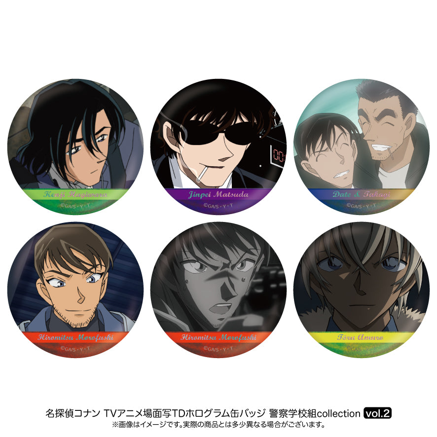 名探偵コナン 天空の難破船 場面写 缶バッジ 怪盗キッド 名探偵コナン