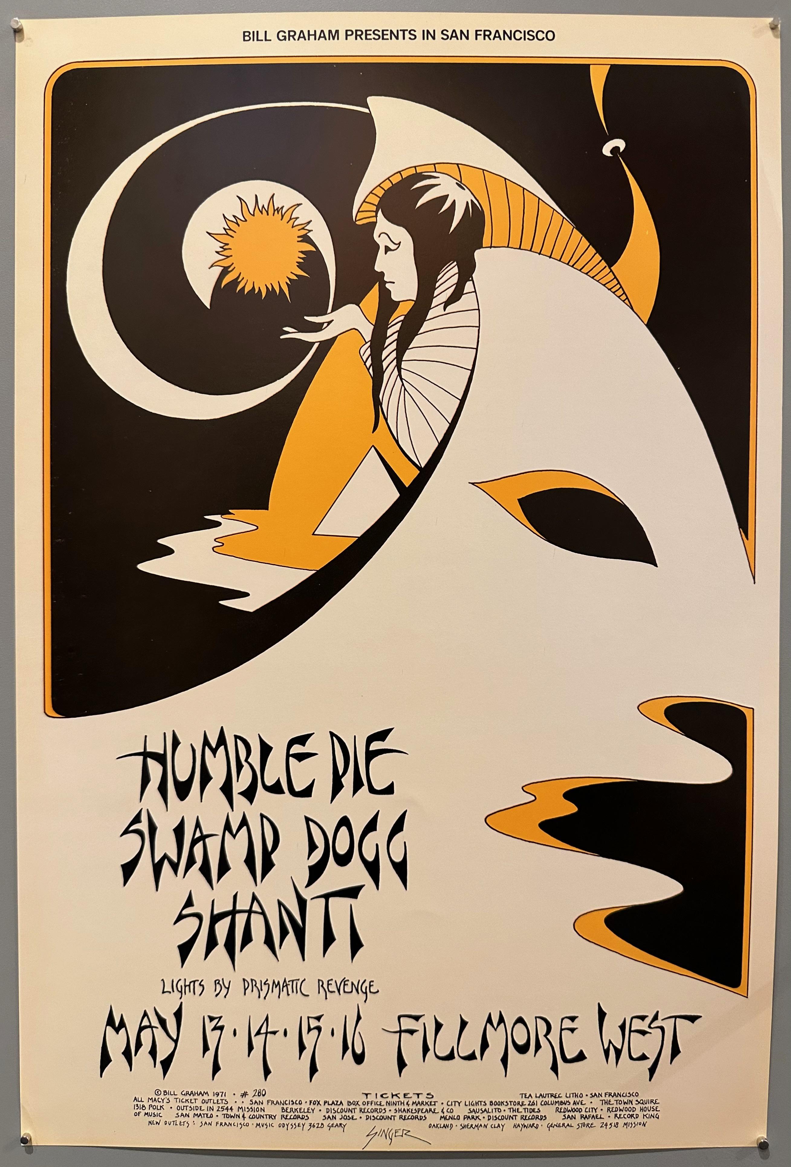 Humble Pie Fillmore West Poster – Poster Museum
