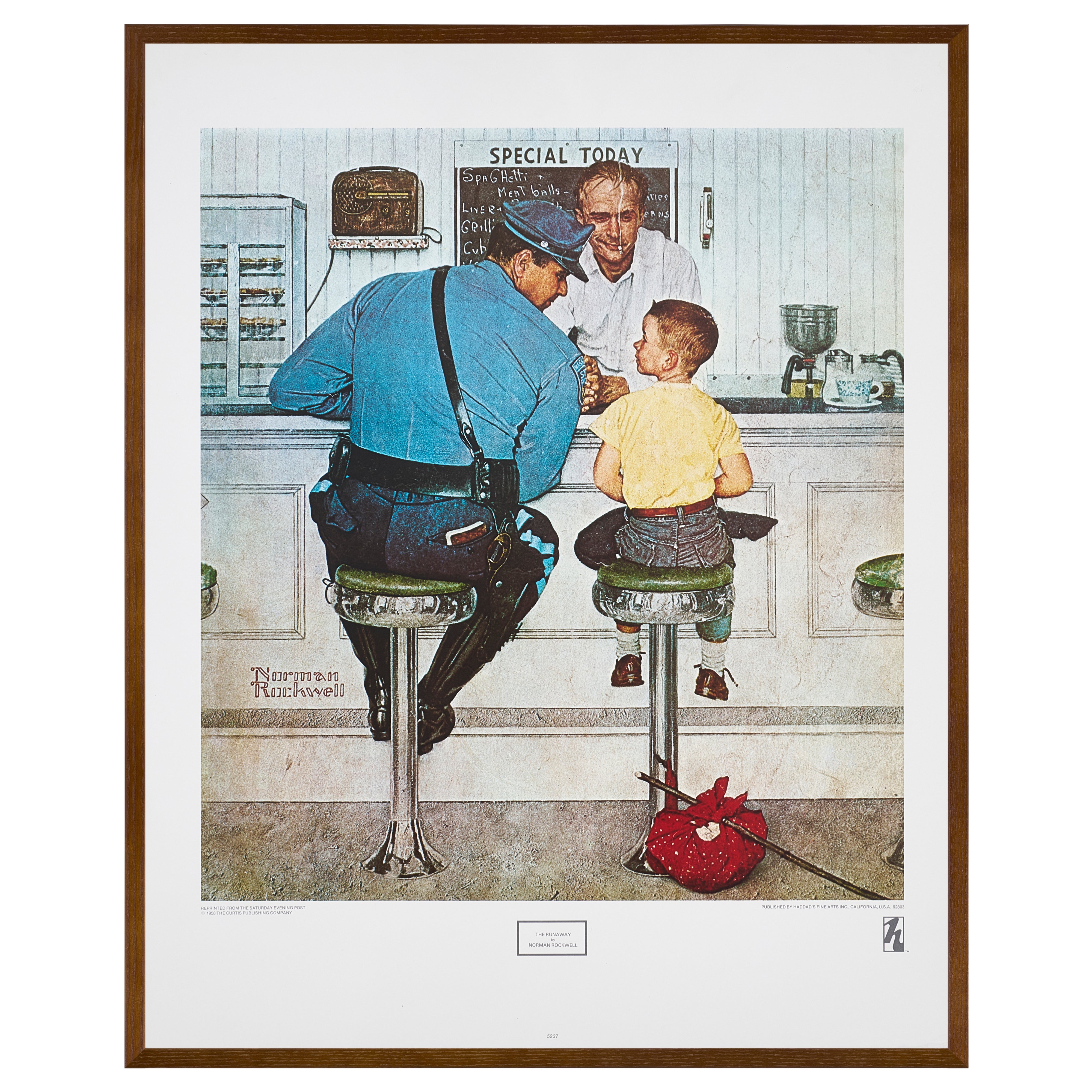 限定10枚】The Runaway 1958 - HADDAD'S FINE ARTS 1980s /ノーマン