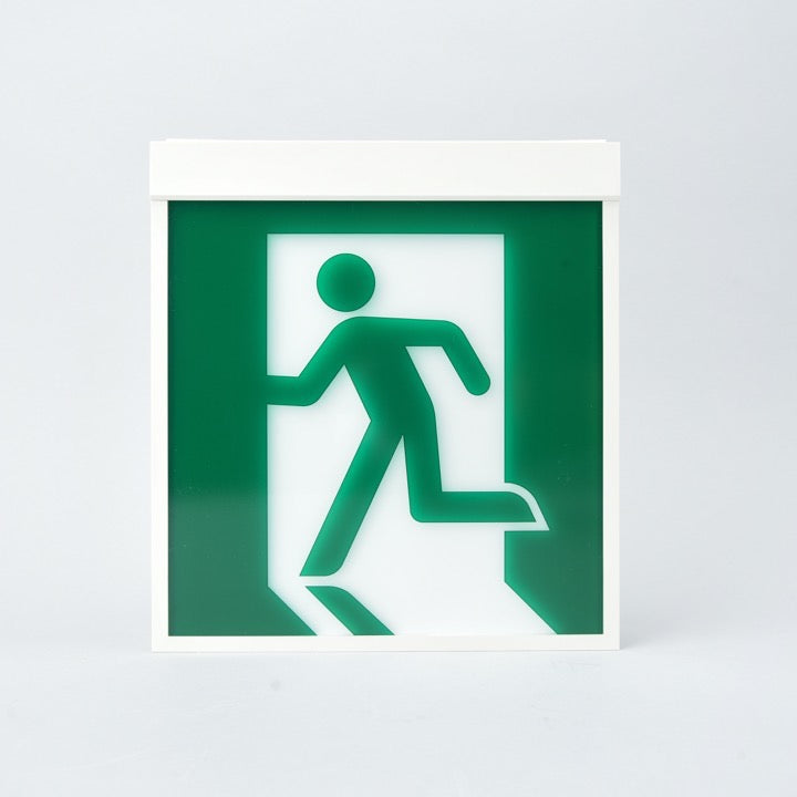 非常口誘導灯 B級 BL型 コンパクトスクエア 通路 C級 LED誘導灯 一般型