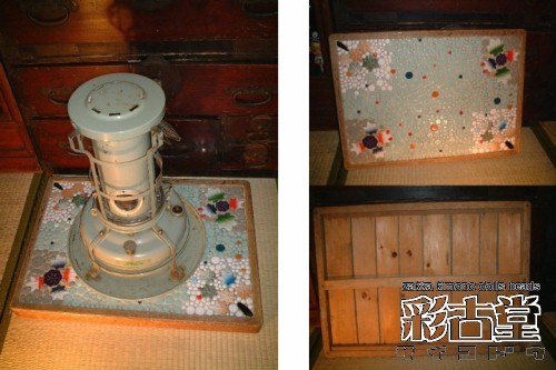 ○北海道ならではのレトロ＆カントリー雑貨！タイルのストーブ台