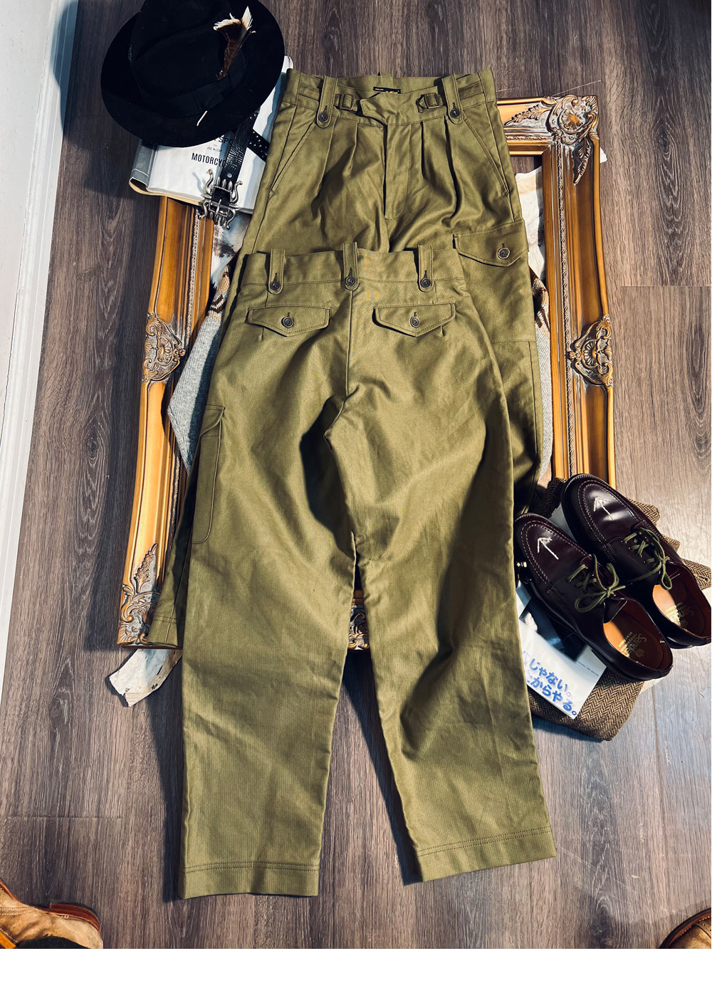 50'sイギリス軍復刻グルカパンツ/S～3XL – quietman clothes