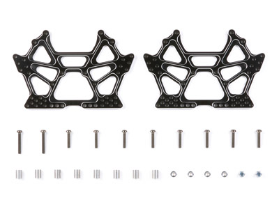 タミヤ CR01 プロポ3PMセット アルミパーツ多数 社外アルミフレーム