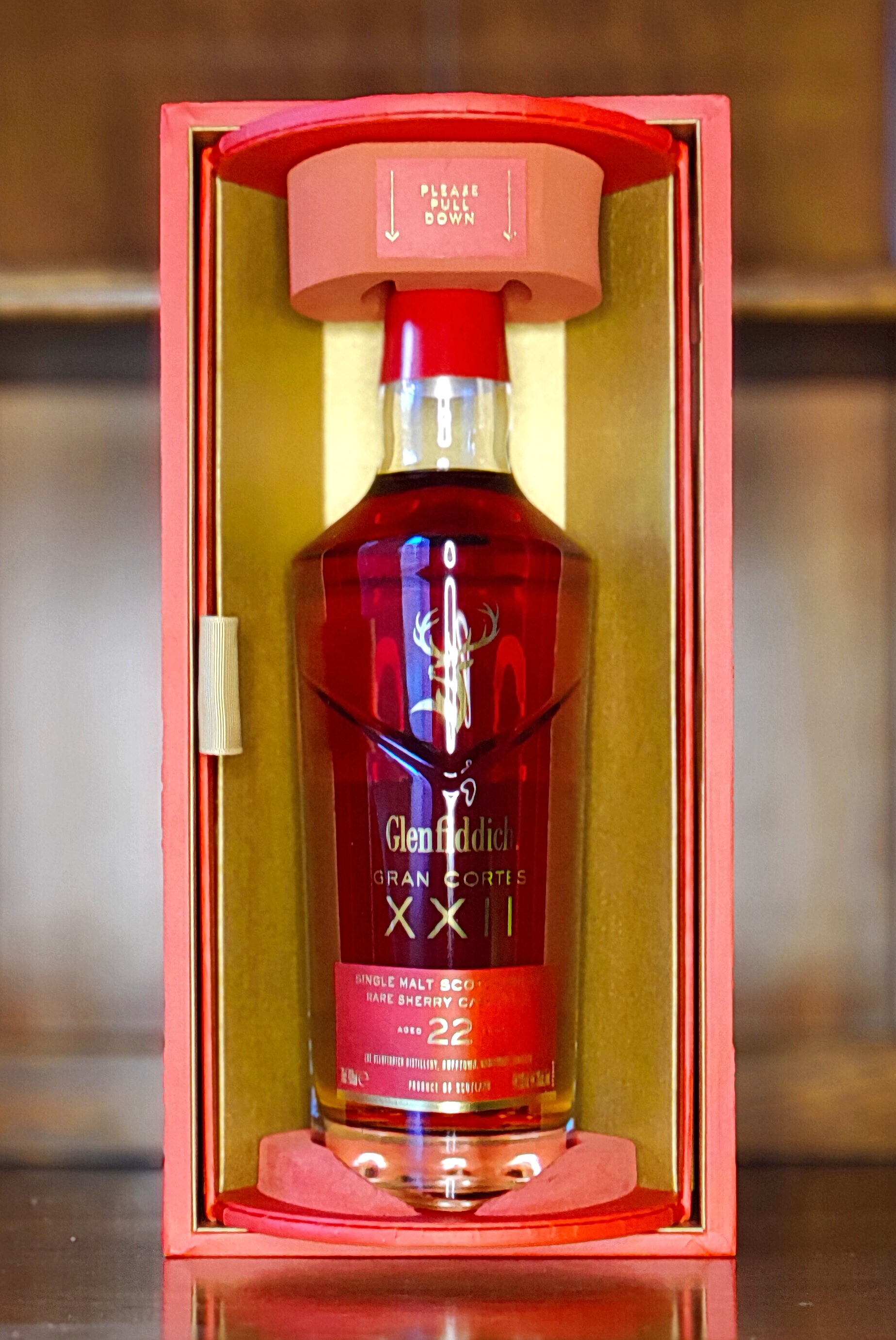 Glenfiddich Gran Cortes XXII 22yr Scotch Single Malt Whisky 44.3