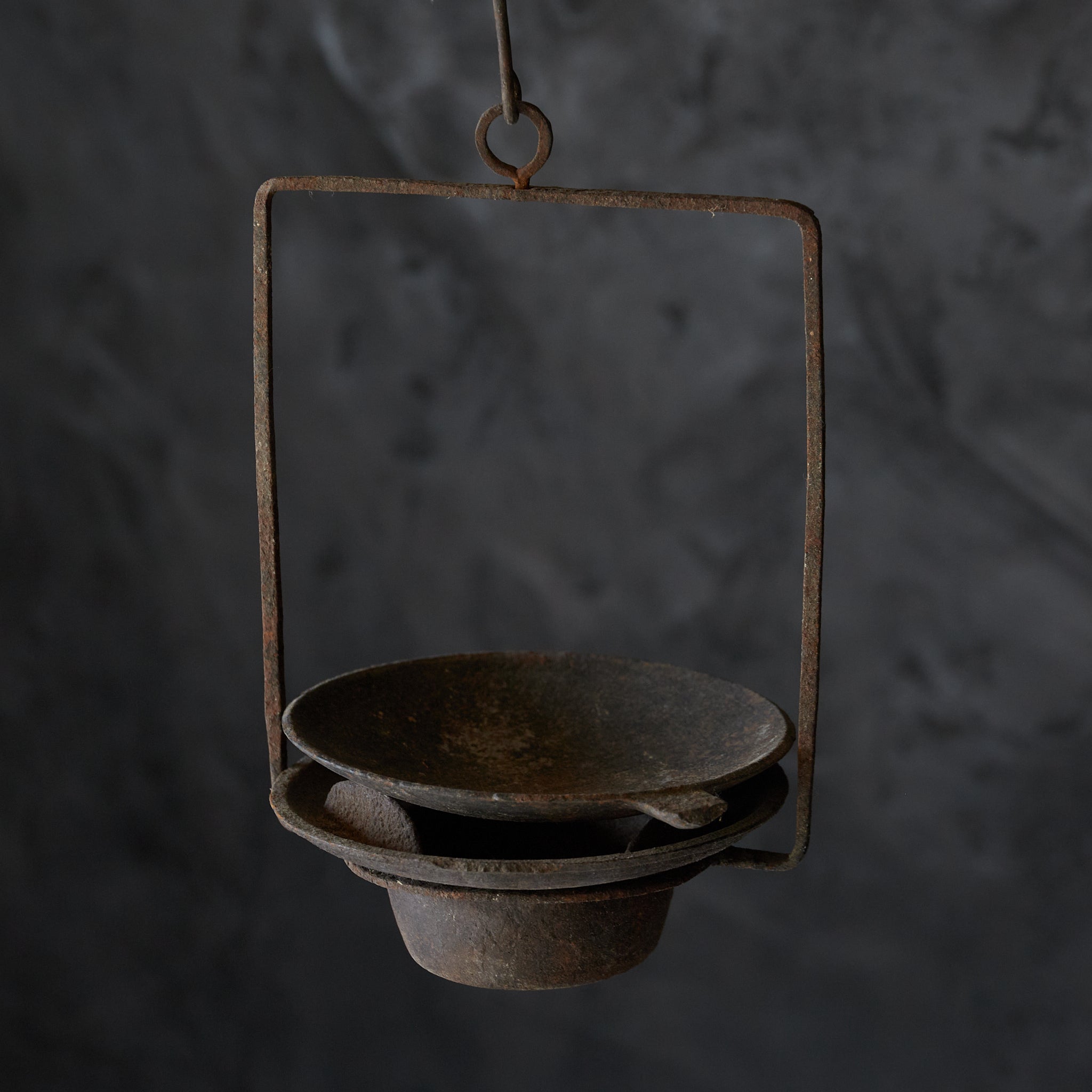 タイ カロン窯 鉄絵馬形灯火器造形物 15～16世紀 タイ カロン窯 鉄絵馬