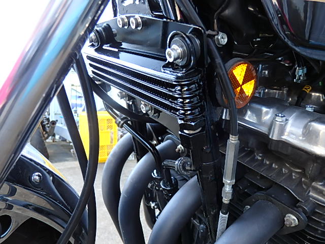 kawasaki Z400FX オイルクーラー取付RCRT